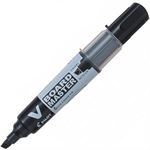 Whiteboardmarker BG Pilot V-Board Master skrå spids, sort